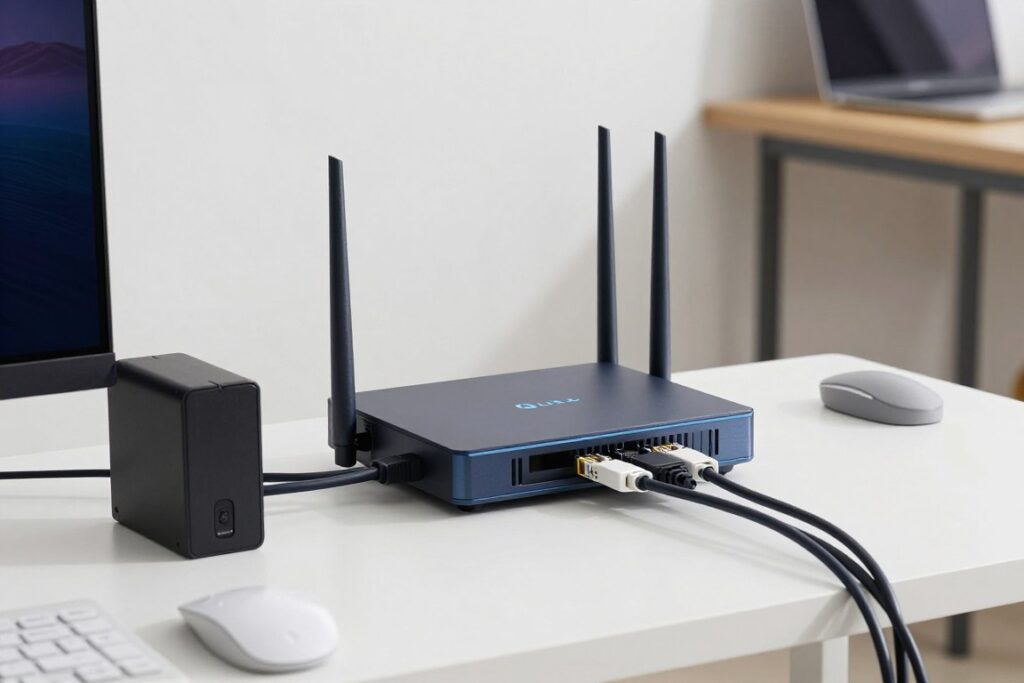 Optimized home network setup for IPTV UK streaming