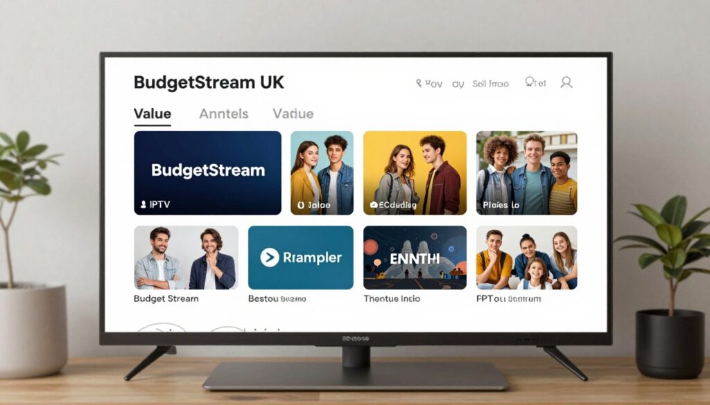 BudgetStream UK affordable iptv subscription service