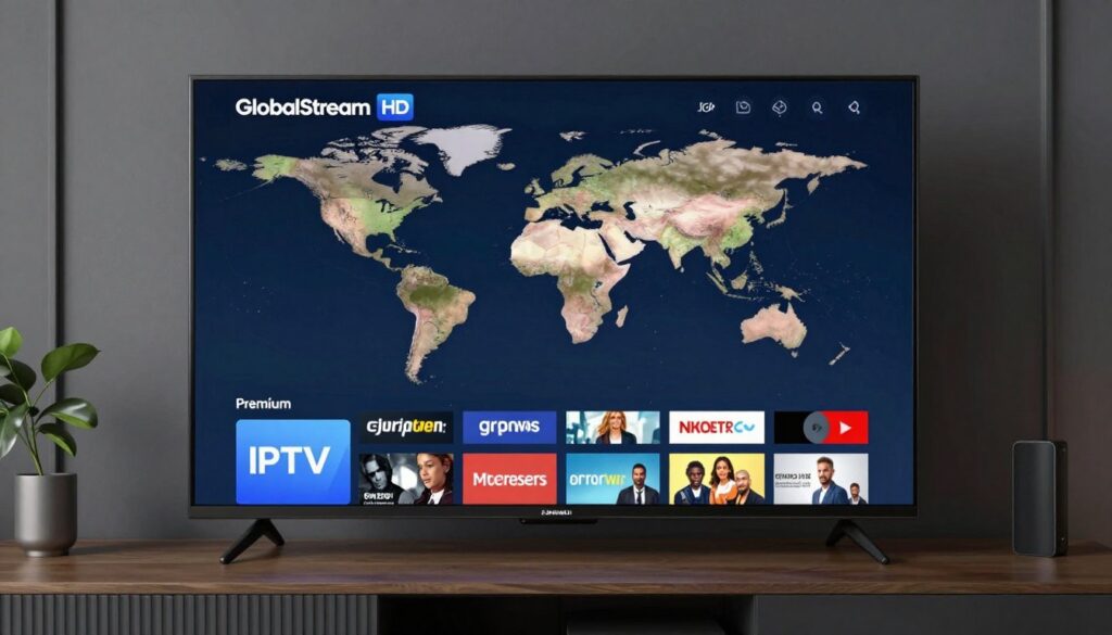 GlobalStream HD iptv provider international content interface