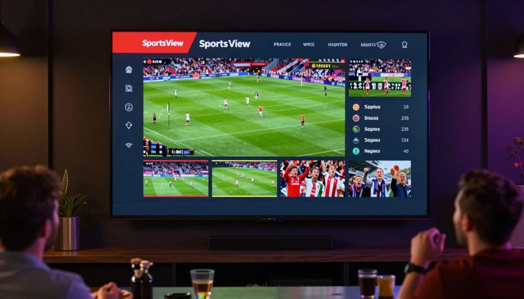 SportsView IPTV sports streaming service features