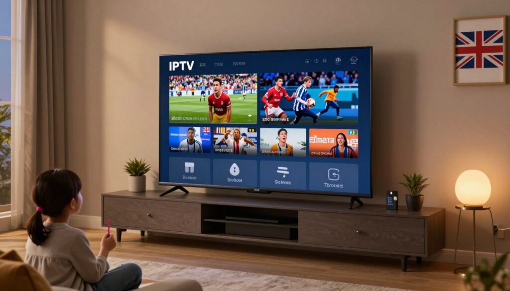 best IPTV in UK streaming setup with multiple devices