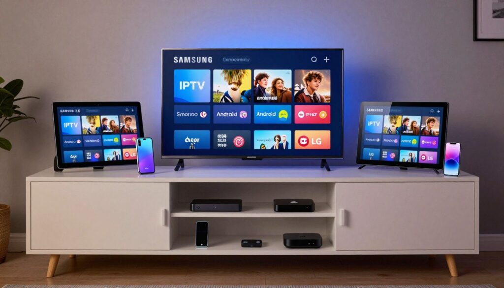 iptv service compatible devices smart tvs tablets phones